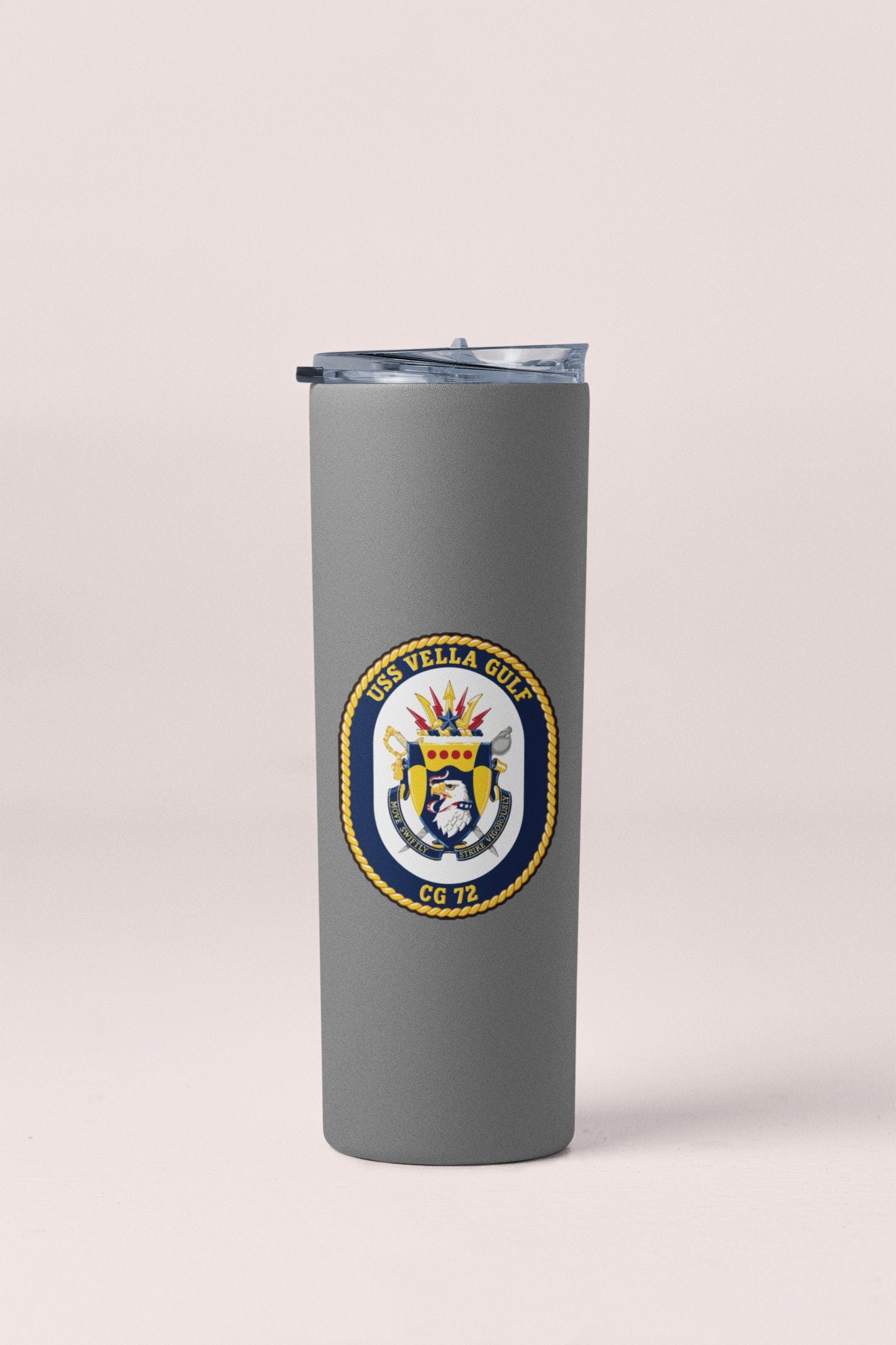 USS Vella Gulf CG-72 Badge Sticker Decal Ticonderoga Class Cruiser Car Sticker Bumper Sticker for Car Emblem
