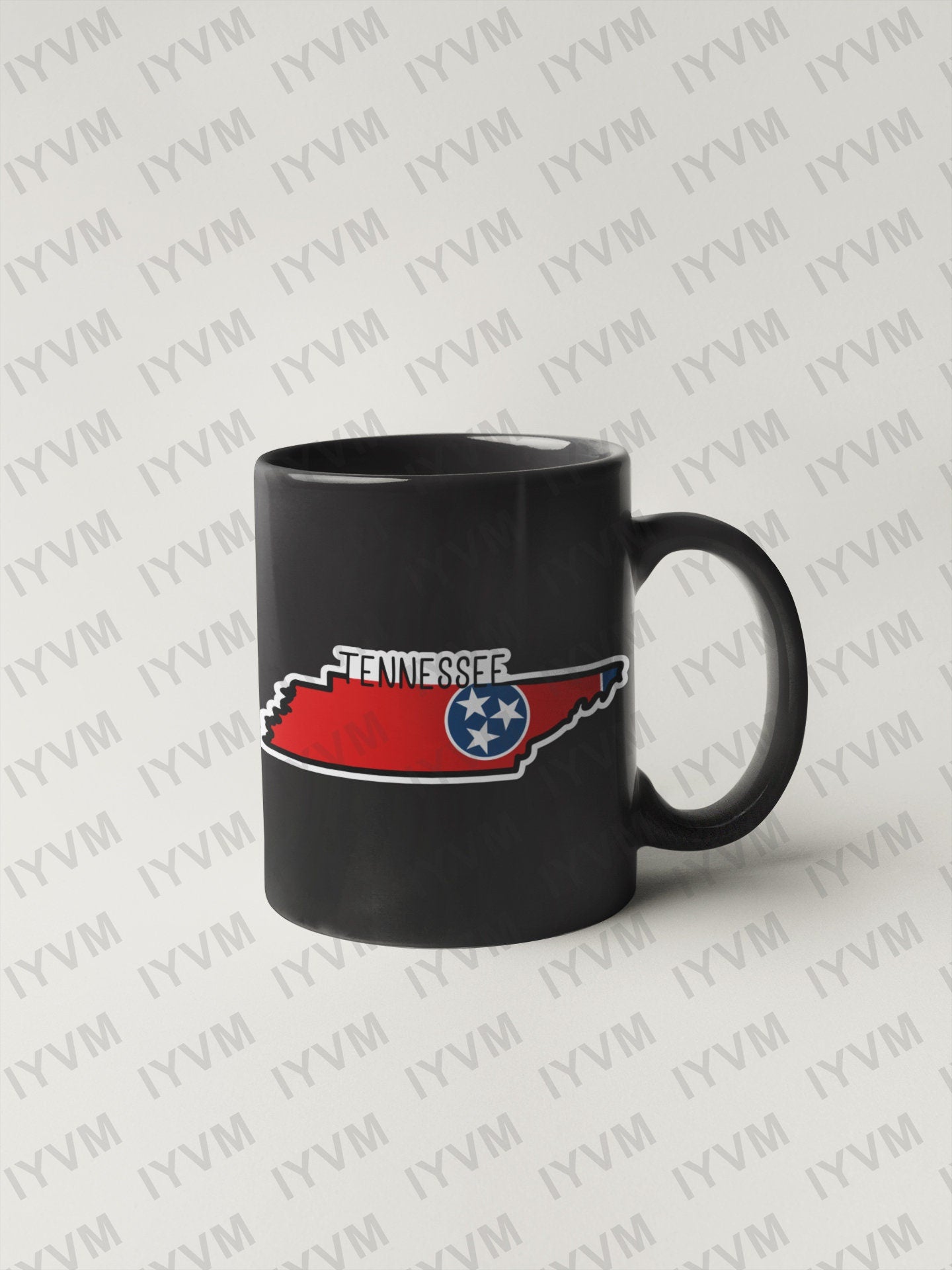State of Tennessee Map Flag Sticker Decal  USA Tennessee State  Nashville  The Volunteer State  Big Bend State  Butternut State /