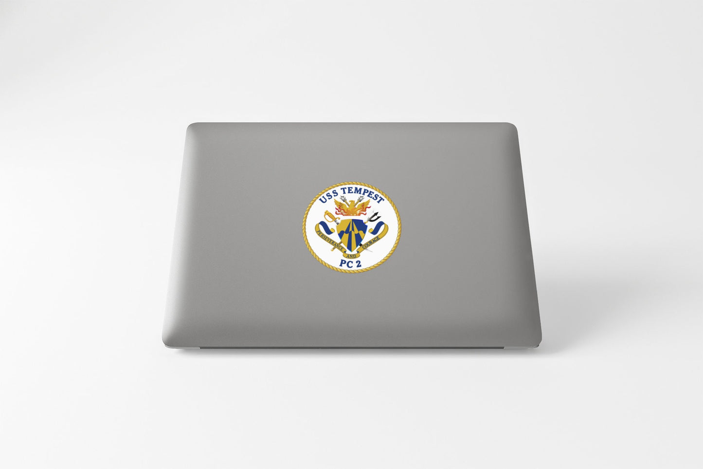 USS Tempest PC-2 Badge Sticker Decal Cyclone Class Patrol boat Car Sticker Bumper Sticker for Car Emblem
