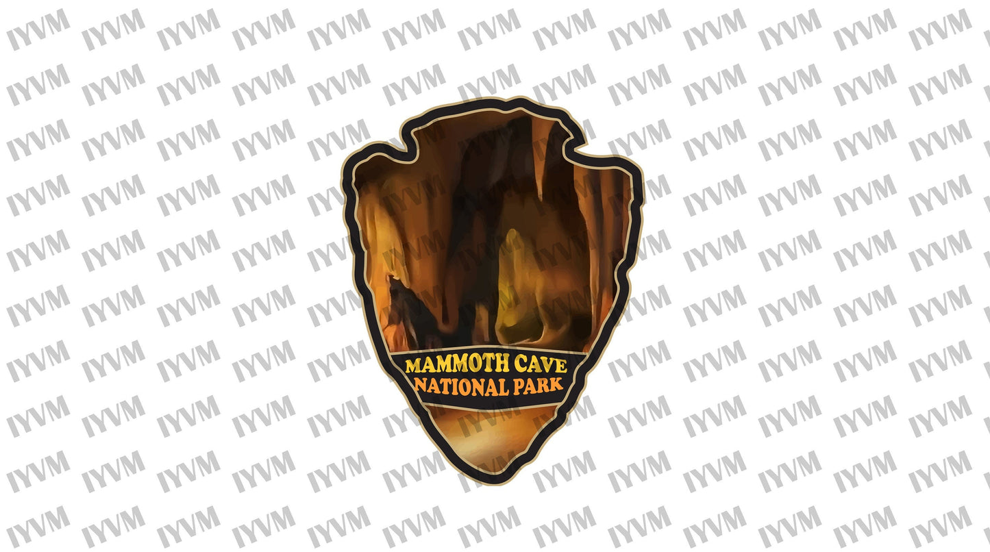Mammoth Cave National Park Sticker Decal - US National Parks Series
