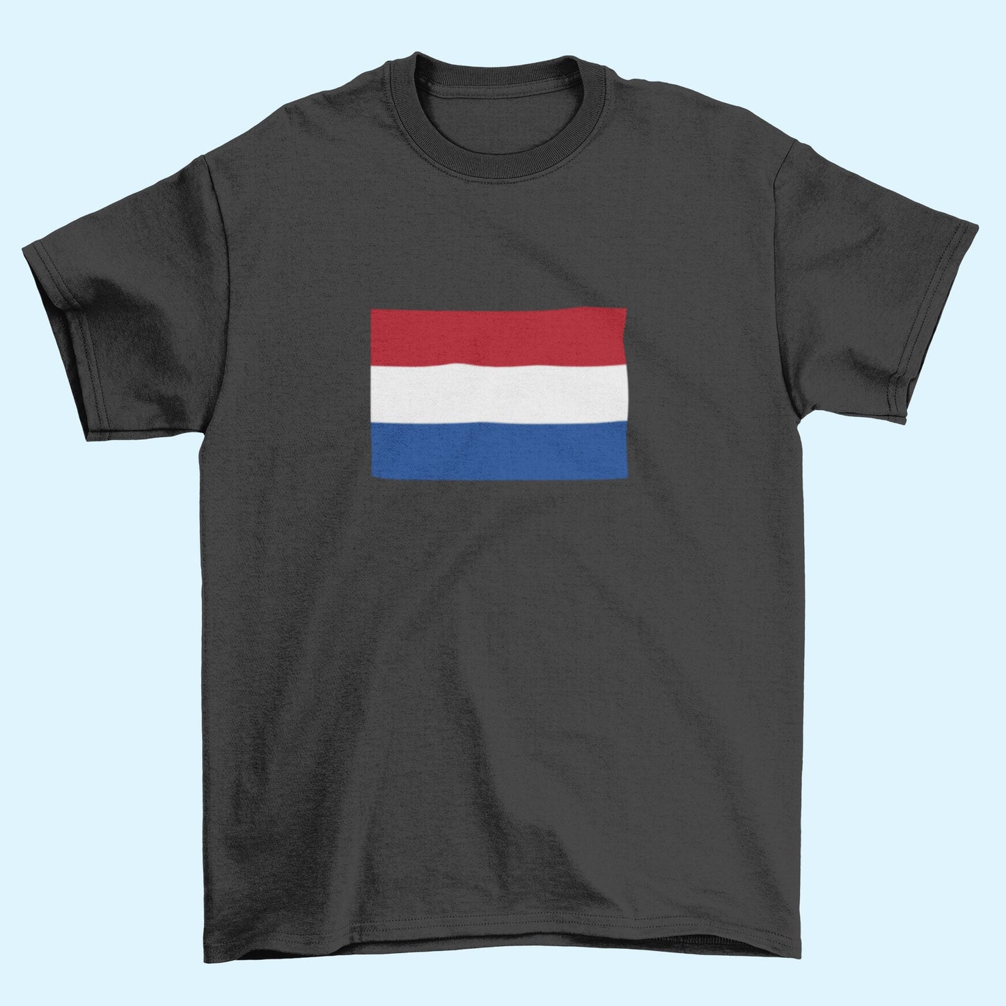 Netherlands Flag Iron On Heat Transfer Vinyl HTV / Holland / Nederland / Je maintiendrai / Amsterdam / Dutch