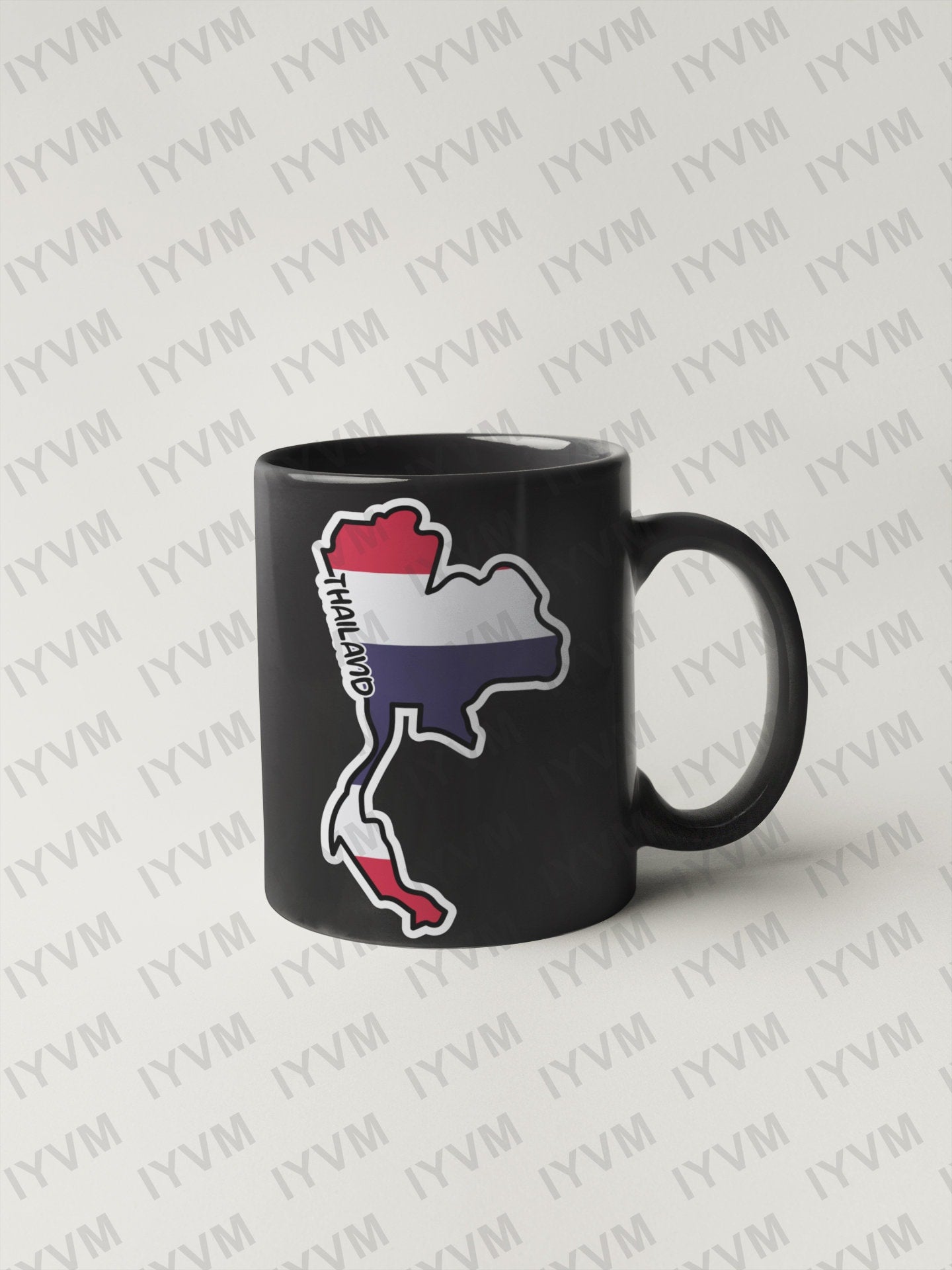Thailand Map Flag Sticker Decal / Kingdom of Thailand / Siam / Bangkok / Thai /