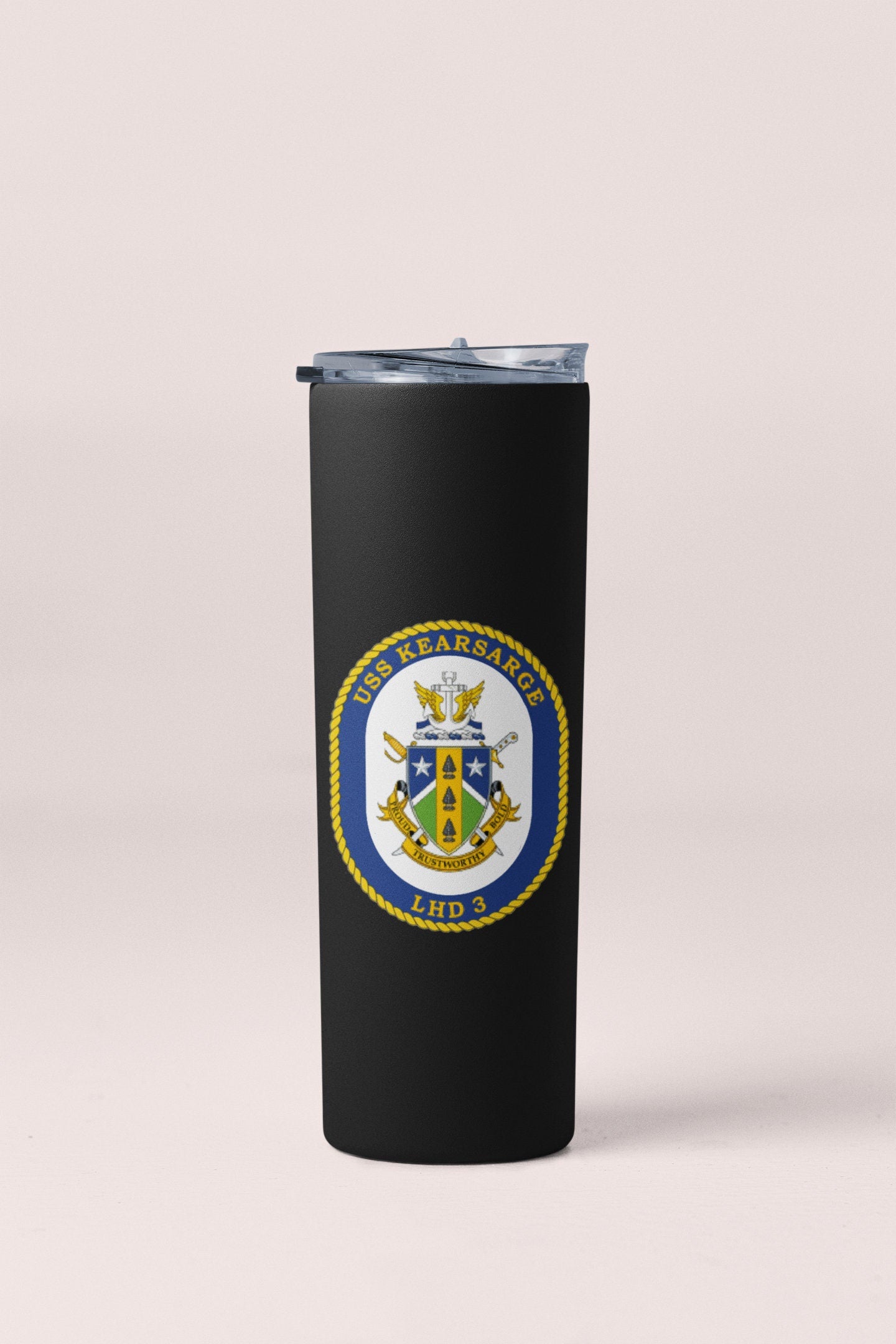 USS Kearsarge LHD-3 Badge Sticker Decal Wasp Class Amphibious assault ship Car Sticker Bumper Sticker for Car Emblem