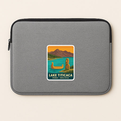 Lake Titicaca Peru/Bolivia Iron On Heat Transfer Vinyl HTV Die-Cut Symbolic