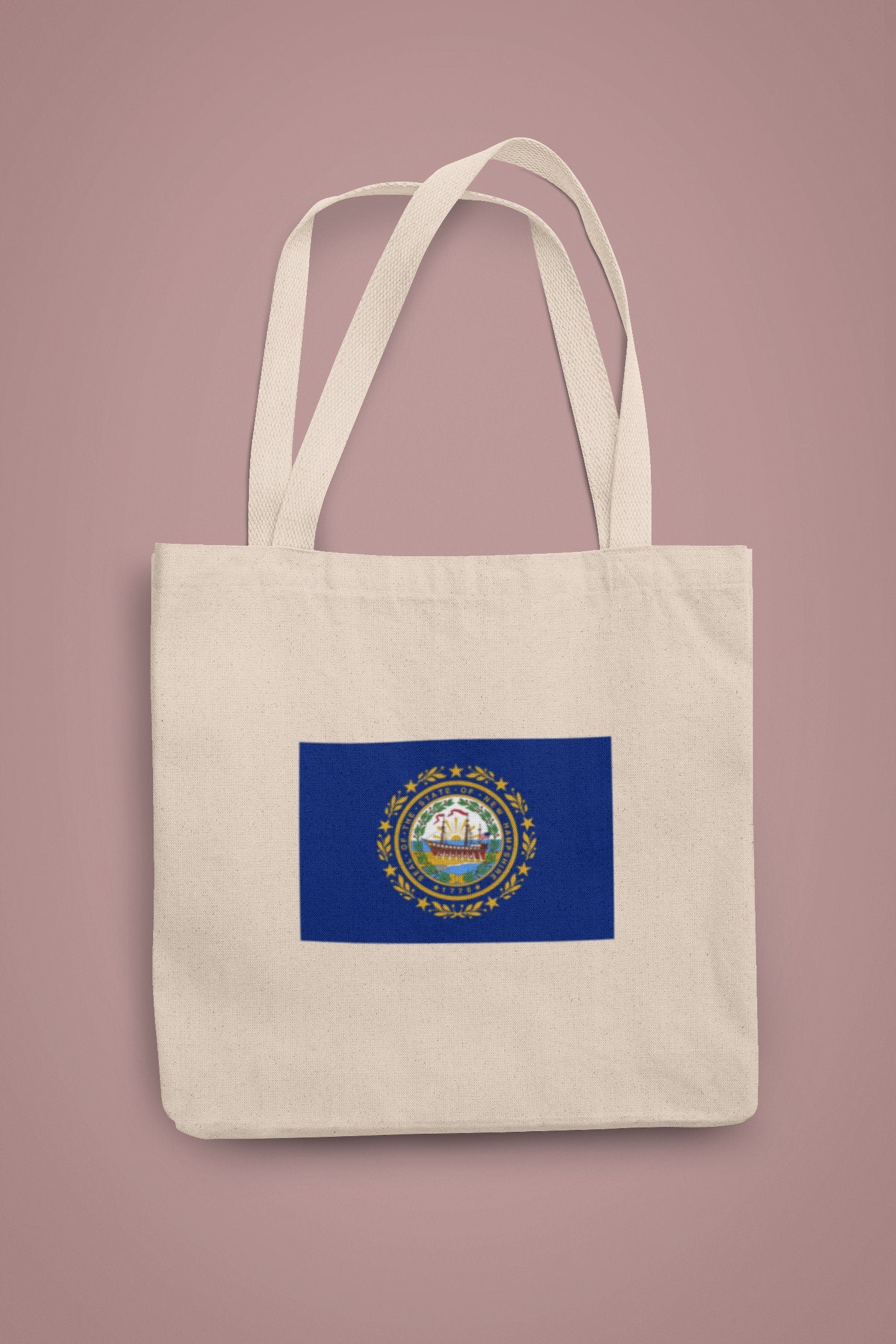 State of New Hampshire Flag Iron On Heat Transfer Vinyl HTV  New Hampshire State  Concord  The Granite State  The Live Free or Die State