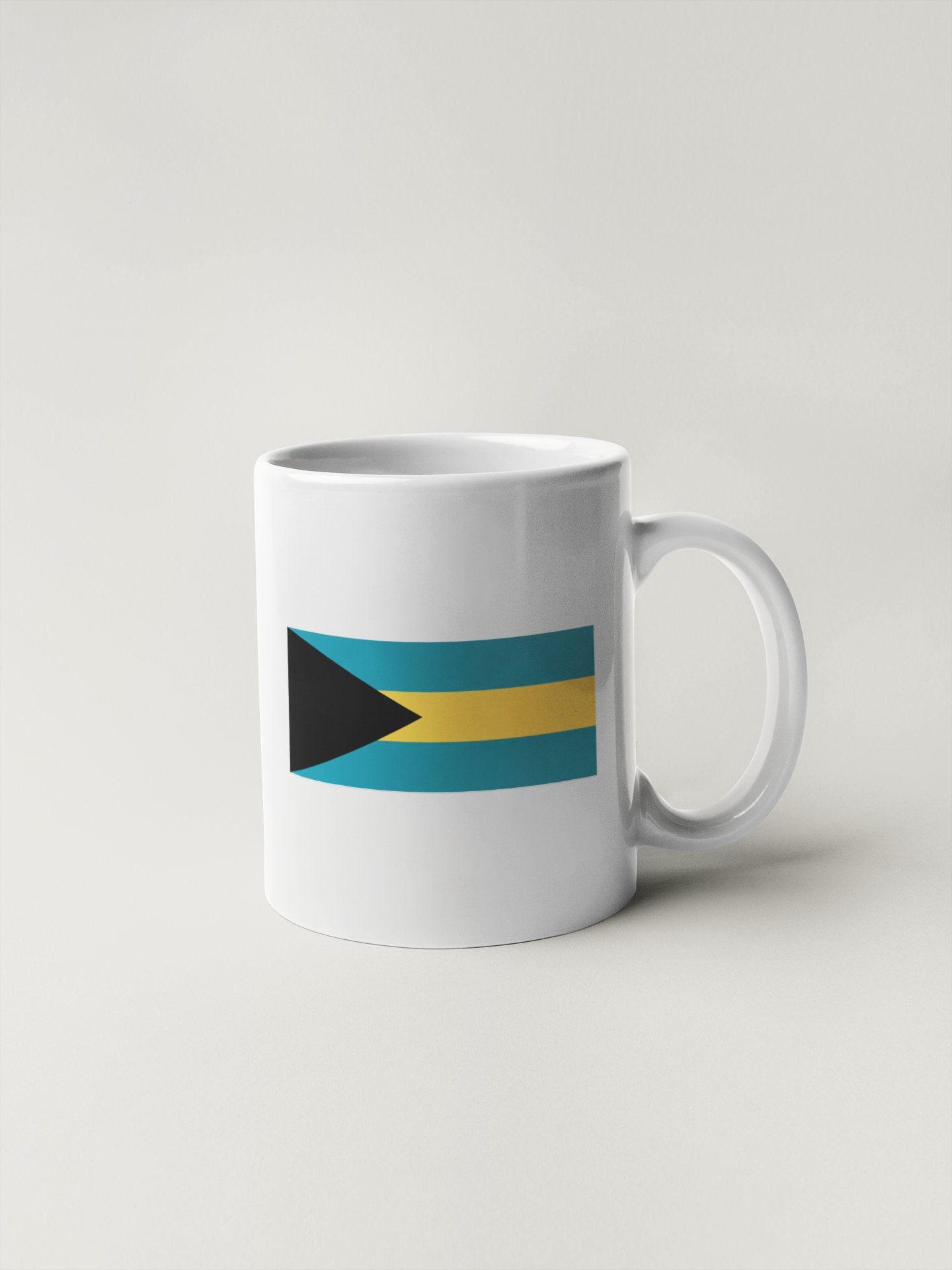 The Bahamas Flag Sticker Decal / Nassau / Commonwealth of The Bahamas / Bahamian