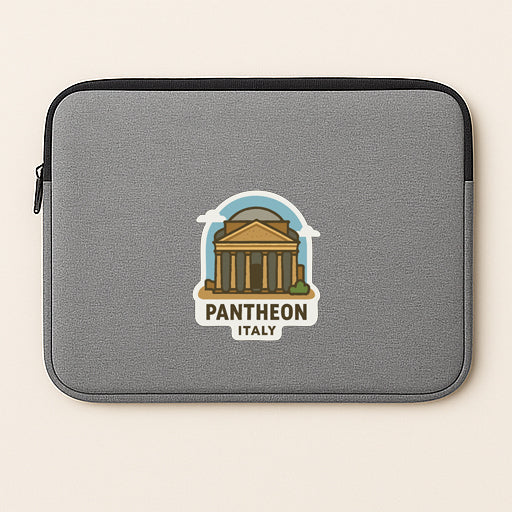Pantheon Italy Iron On Heat Transfer Vinyl HTV Die-Cut Symbolic Landmark Design