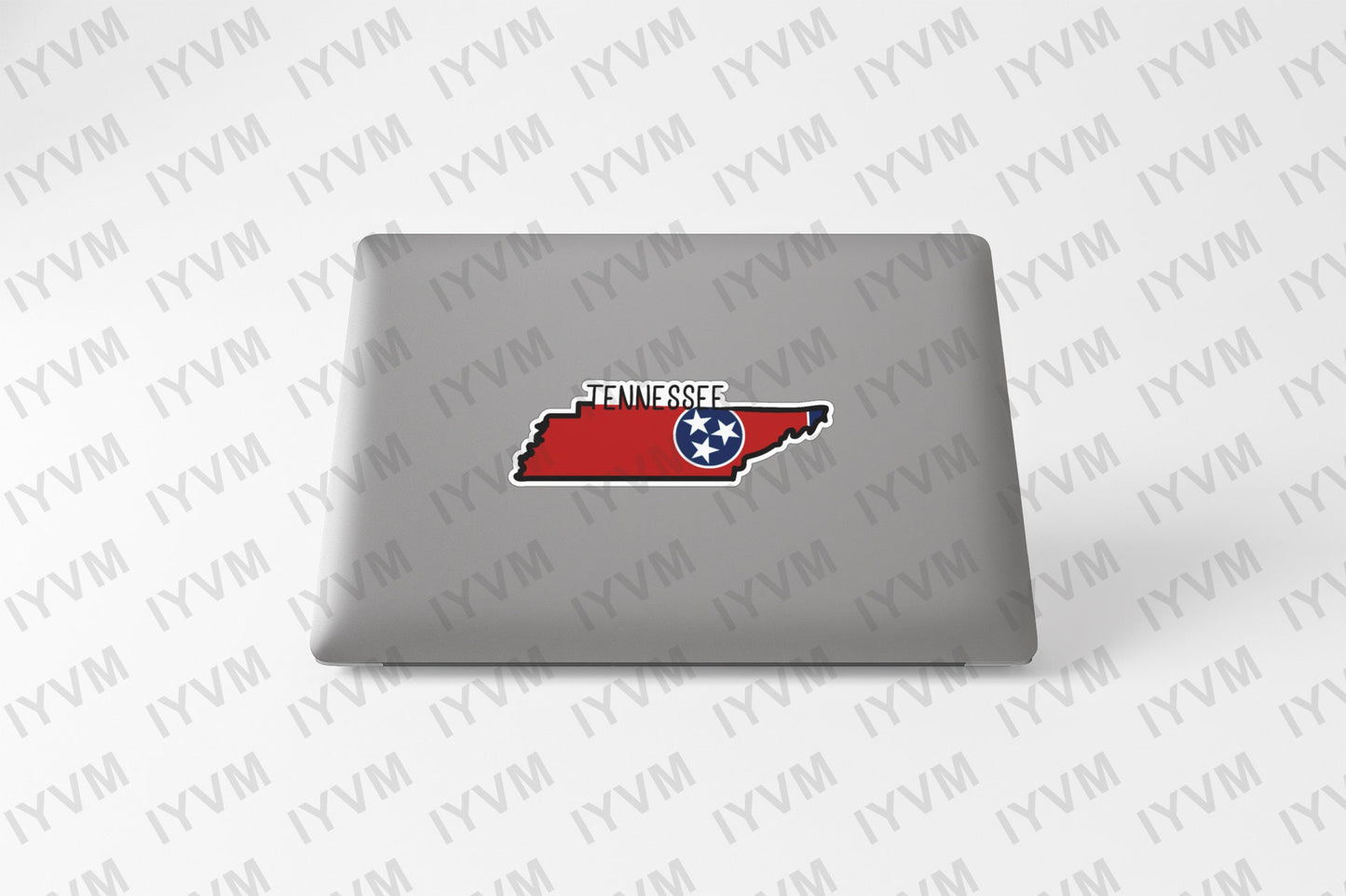State of Tennessee Map Flag Sticker Decal  USA Tennessee State  Nashville  The Volunteer State  Big Bend State  Butternut State /