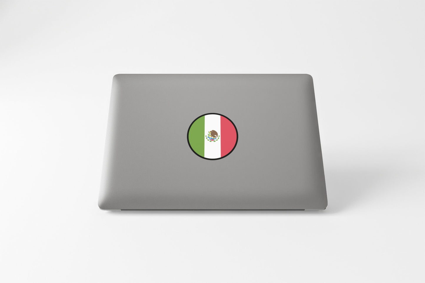 Mexico Flag Circle Sticker Decal