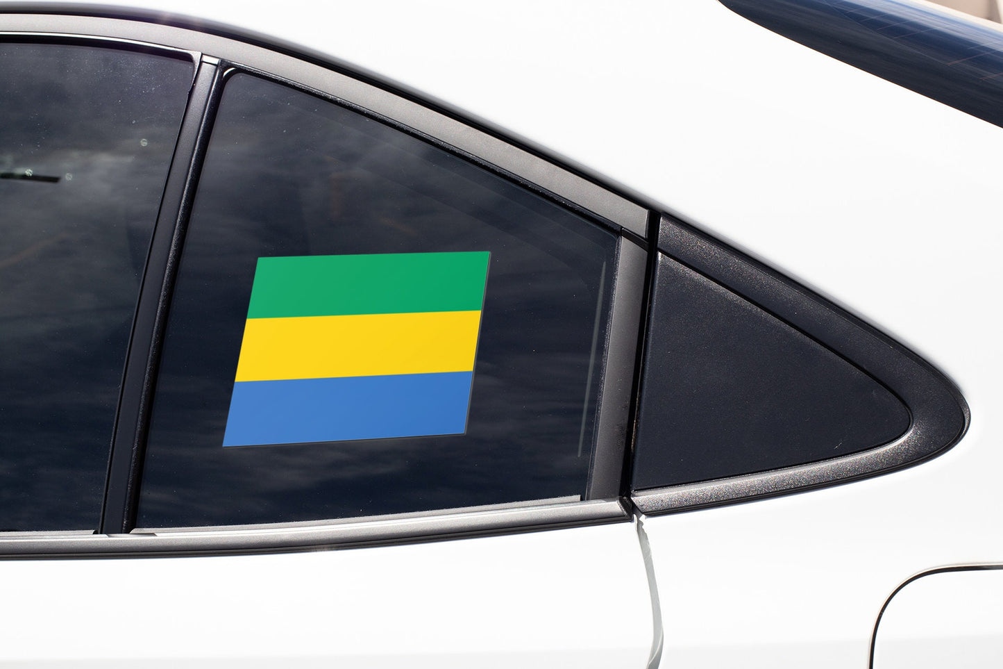 Gabon Flag Sticker Decal