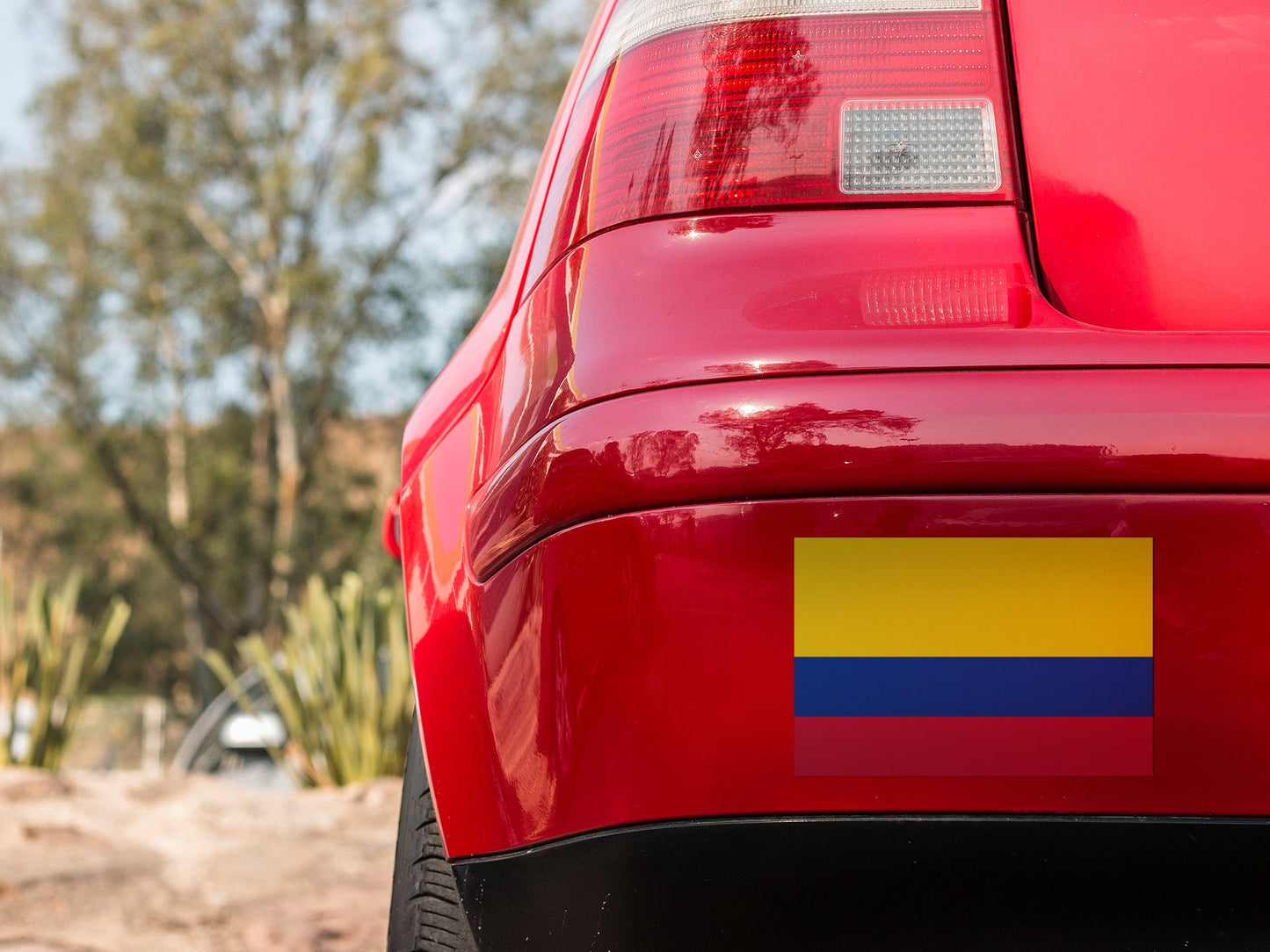 Colombia Flag Sticker Decal / Republic of Colombia / Libertad y Orden / Bogotá / Colombian