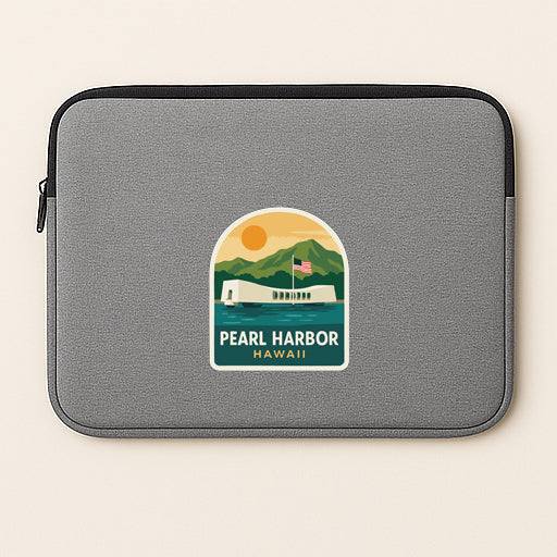 Pearl Harbor & USS Arizona Memorial Iron On Heat Transfer Vinyl HTV Symbolic