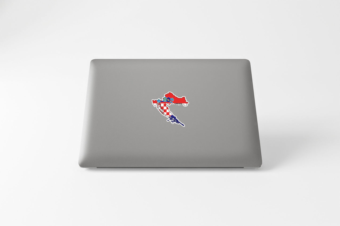 Croatia Map Flag Sticker Decal