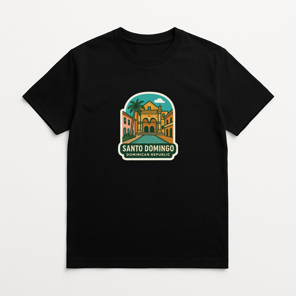 Santo Domingo Colonial Zone Iron On Heat Transfer Vinyl HTV Symbolic Landmark