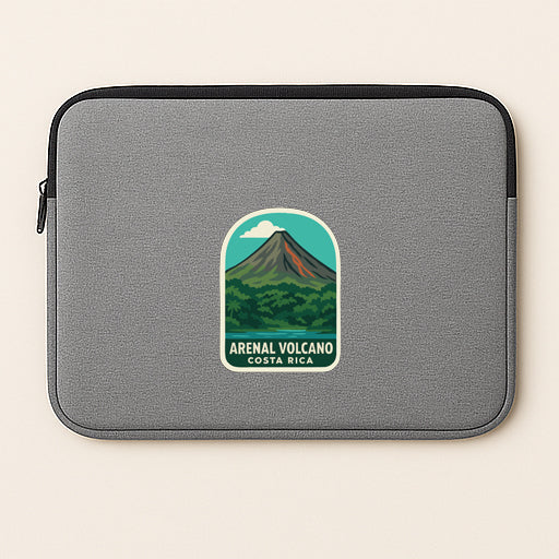 Arenal Volcano Costa Rica Iron On Heat Transfer Vinyl HTV Die-Cut Symbolic