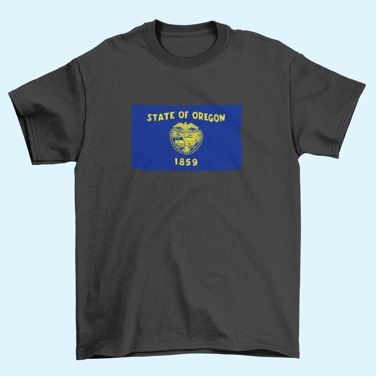 State of Oregon Flag Iron On Heat Transfer Vinyl HTV  Oregon State  Salem  The Beaver State  Pacific Wonderland  Webfoot State