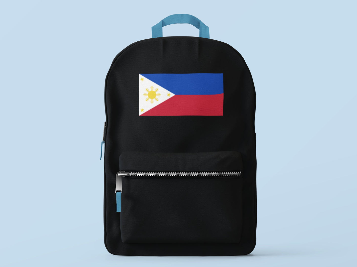 Philippines Flag Iron On Heat Transfer Vinyl HTV / Republic of the Philippines / Republika ng Pilipinas / Manila / Filipino