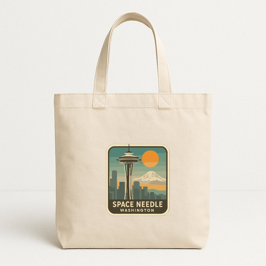 Space Needle Washington Iron On Heat Transfer Vinyl HTV Die-Cut Symbolic