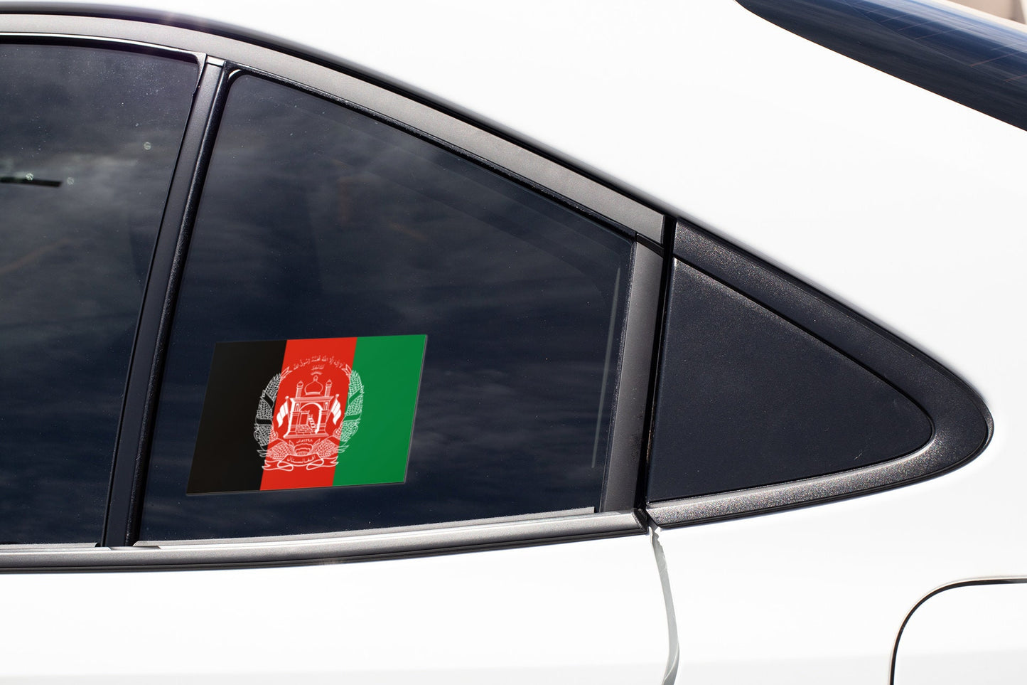 Afghanistan Flag Sticker Decal / Kabul / Heart of Asia