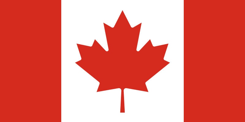 Canada Flag Sticker Decal / A mari usque ad mare / Ottawa / Canadian / Maple Leaf