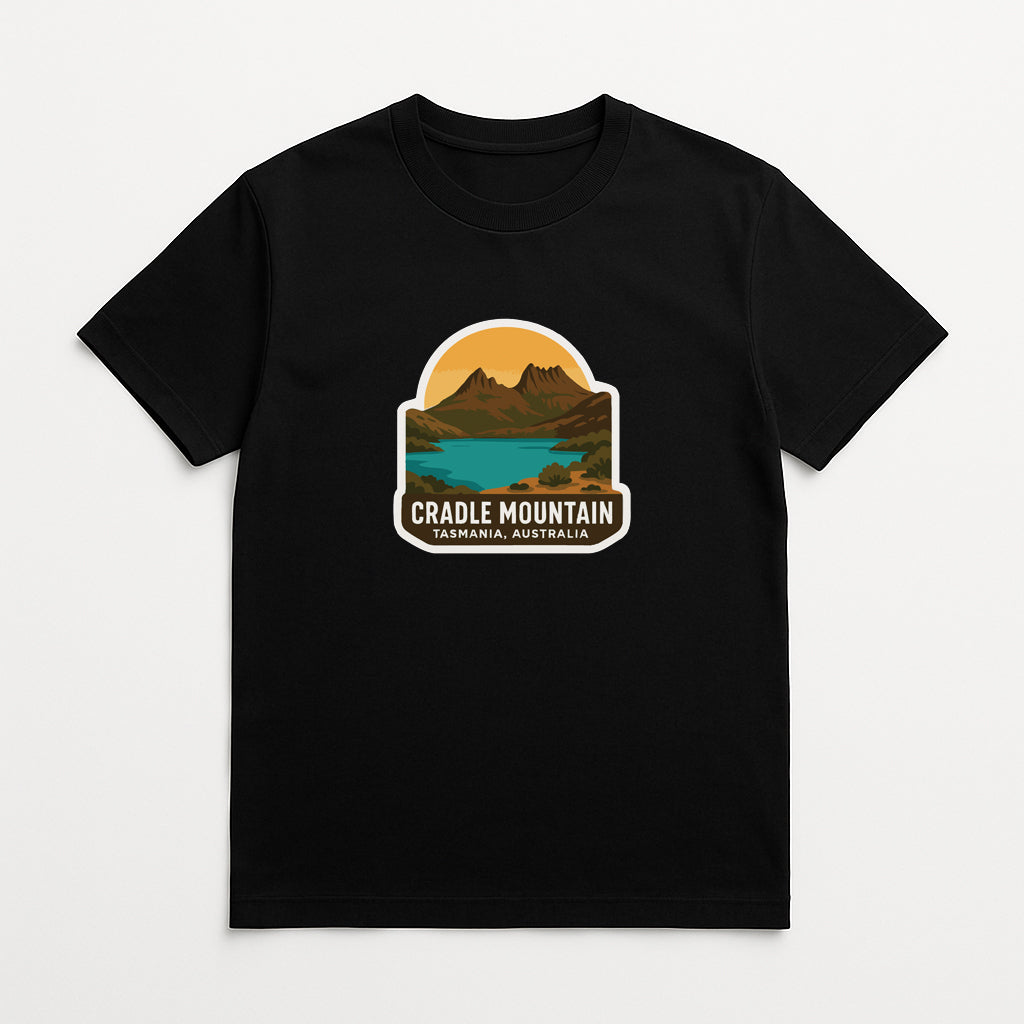 Tasmania Cradle Mountain Australia Iron On Heat Transfer Vinyl HTV Symbolic