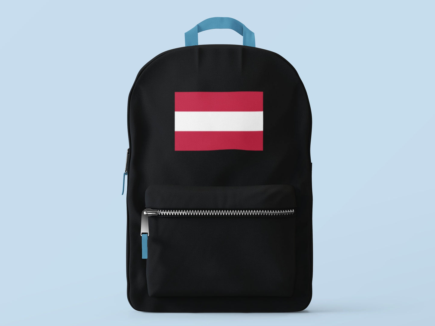 Austria Flag Iron On Heat Transfer Vinyl HTV / Vienna / Republic of Austria