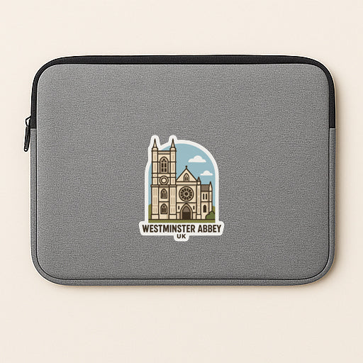 Westminster Abbey UK Iron On Heat Transfer Vinyl HTV Die-Cut Symbolic Landmark