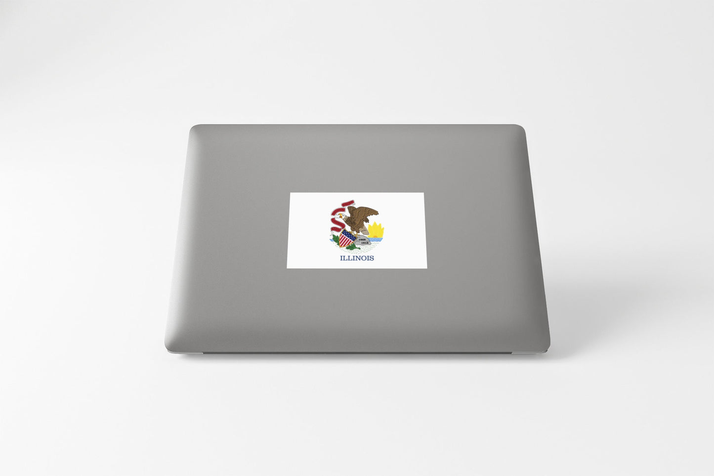 Illinois State Flag Vinyl Sticker Decal