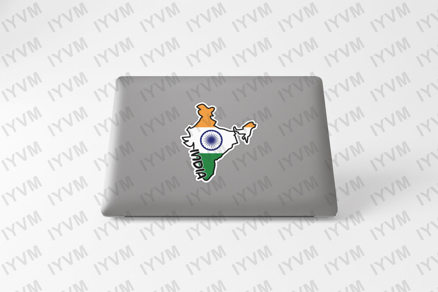 India Map Flag Sticker Decal / Republic of India / Satyameva Jayate / New Delhi
