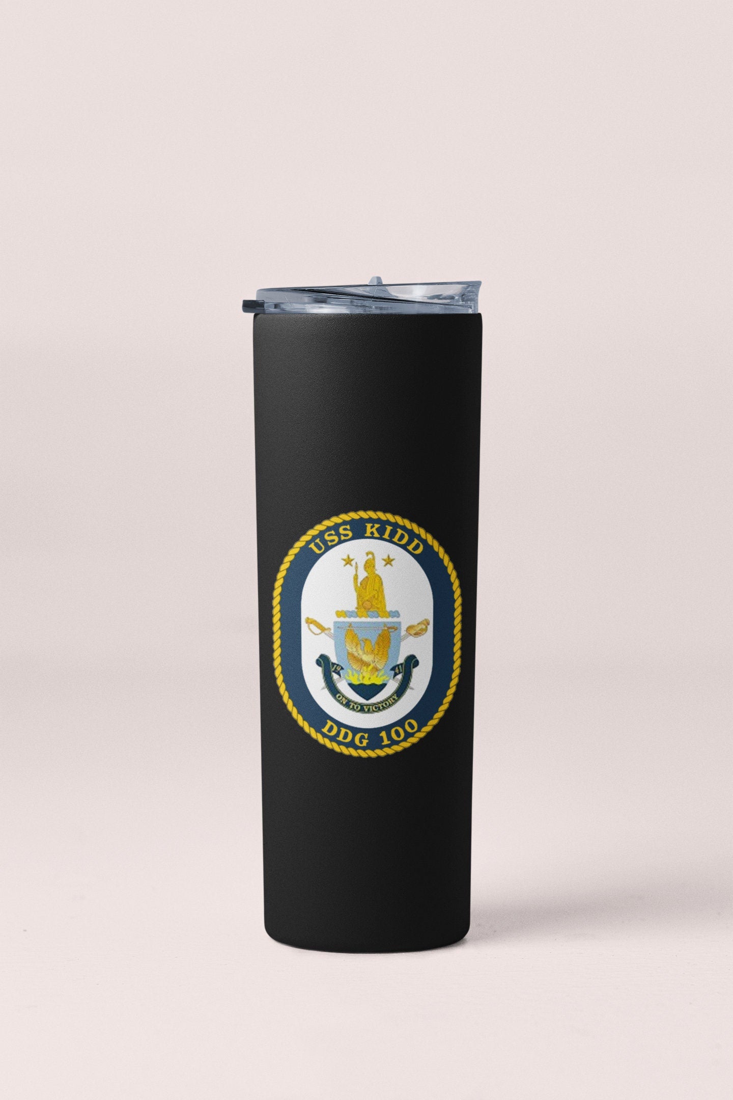 USS Kidd DDG-100 Badge Sticker Decal Arleigh Burke Class Destroyer Car Sticker Bumper Sticker for Car Emblem