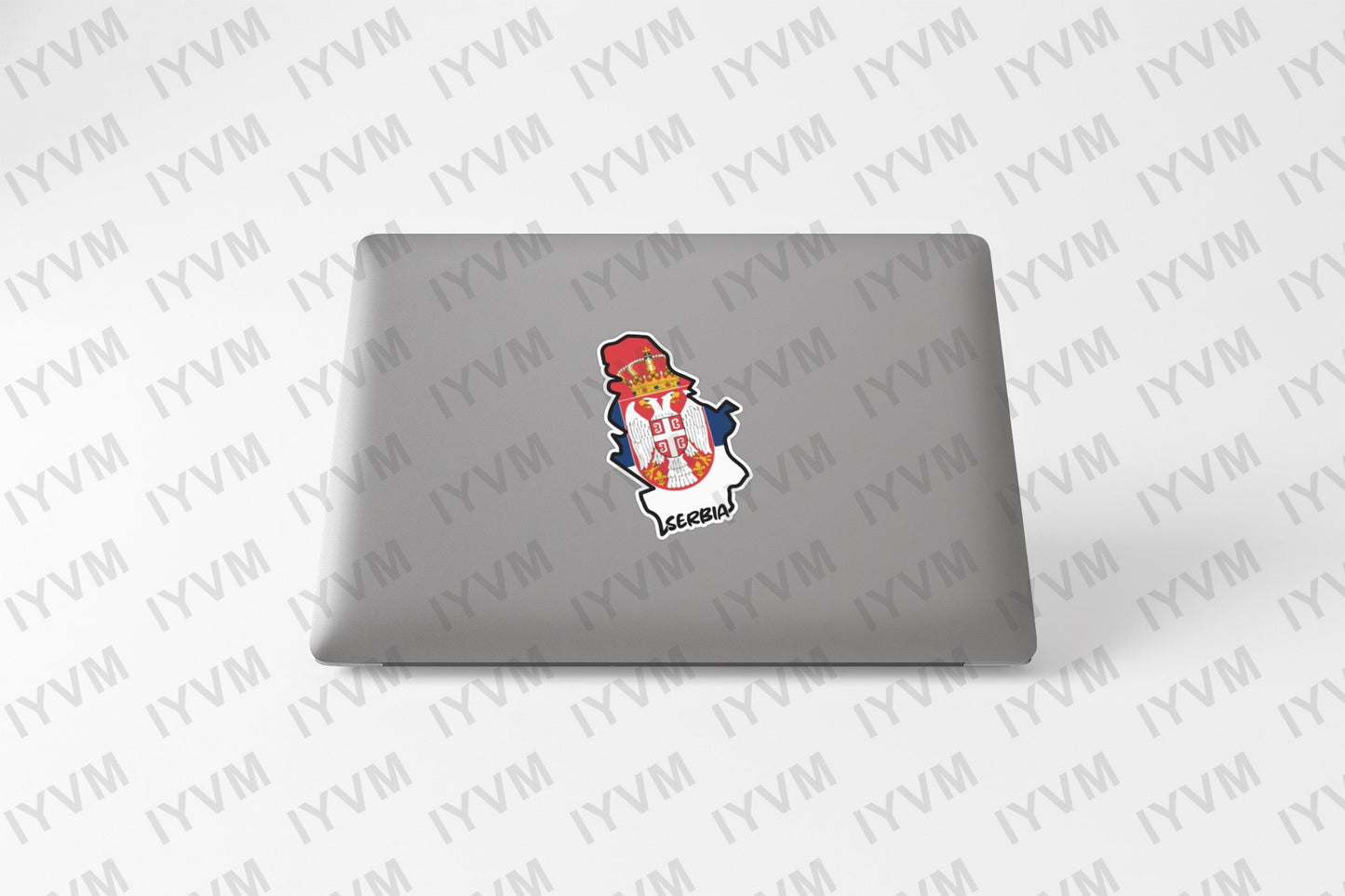 Serbia Map Flag Sticker Decal / Republic of Serbia / Република Србија / Belgrade / Serbian /
