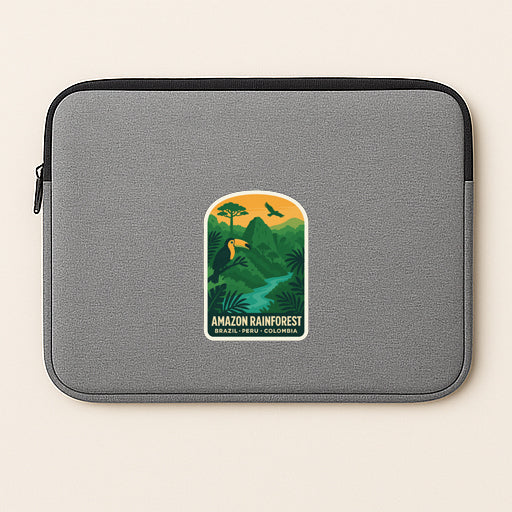Amazon Rainforest Brazil Iron On Heat Transfer Vinyl HTV Symbolic Peru Colombia