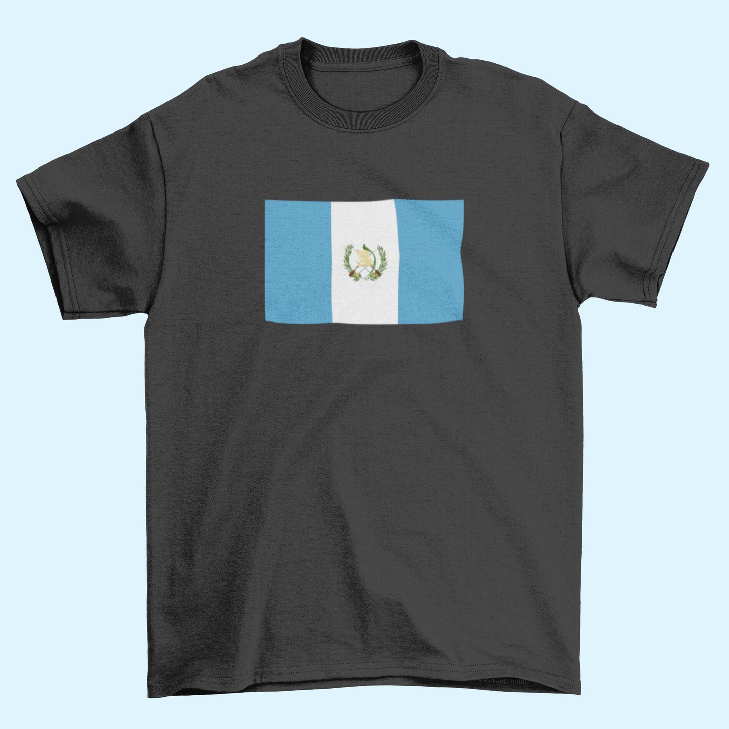 Guatemala Flag Iron On Heat Transfer Vinyl HTV Republic of Guatemala República de Guatemala Libre Crezca Fecundo Guatemala City Guatemalan