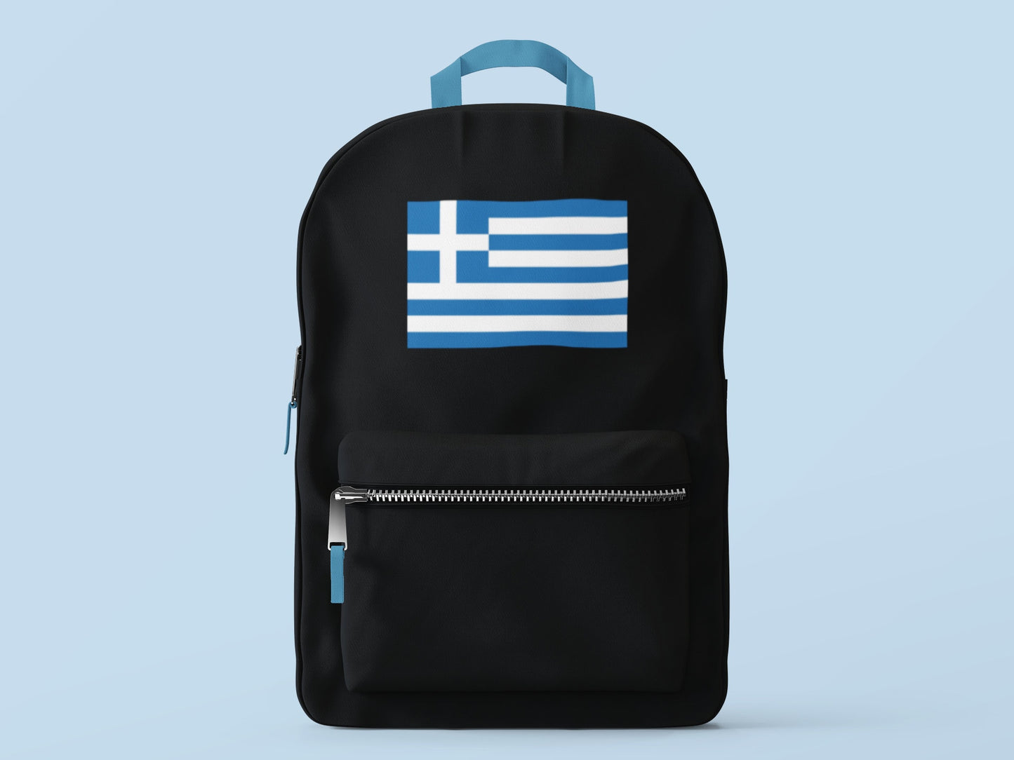 Greece Flag Iron On Heat Transfer Vinyl HTV / Hellenic Republic / Ελληνική Δημοκρατία / Ελευθερία ή Θάνατος Elefthería í Thánatos / Athens