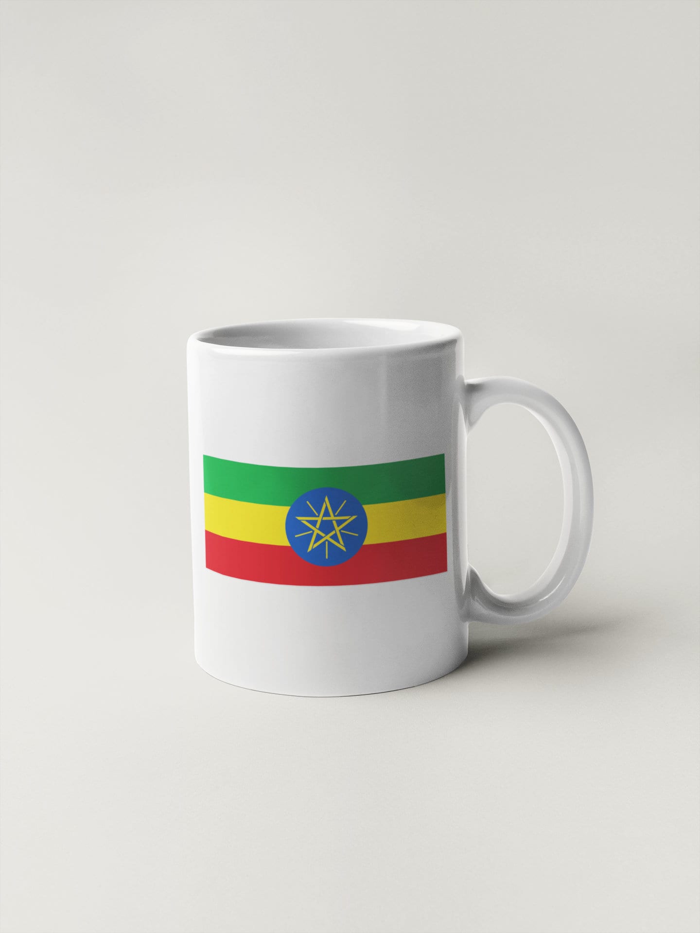 Ethiopia Flag Sticker Decal / Federal Democratic Republic of Ethiopia / Addis Ababa / Ethiopian