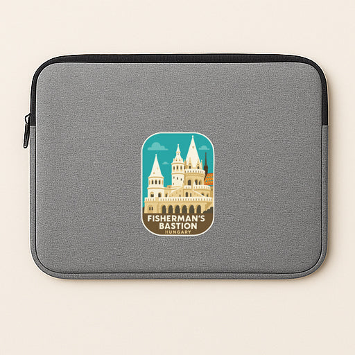Fisherman’s Bastion Hungary Iron On Heat Transfer Vinyl HTV Die-Cut Symbolic