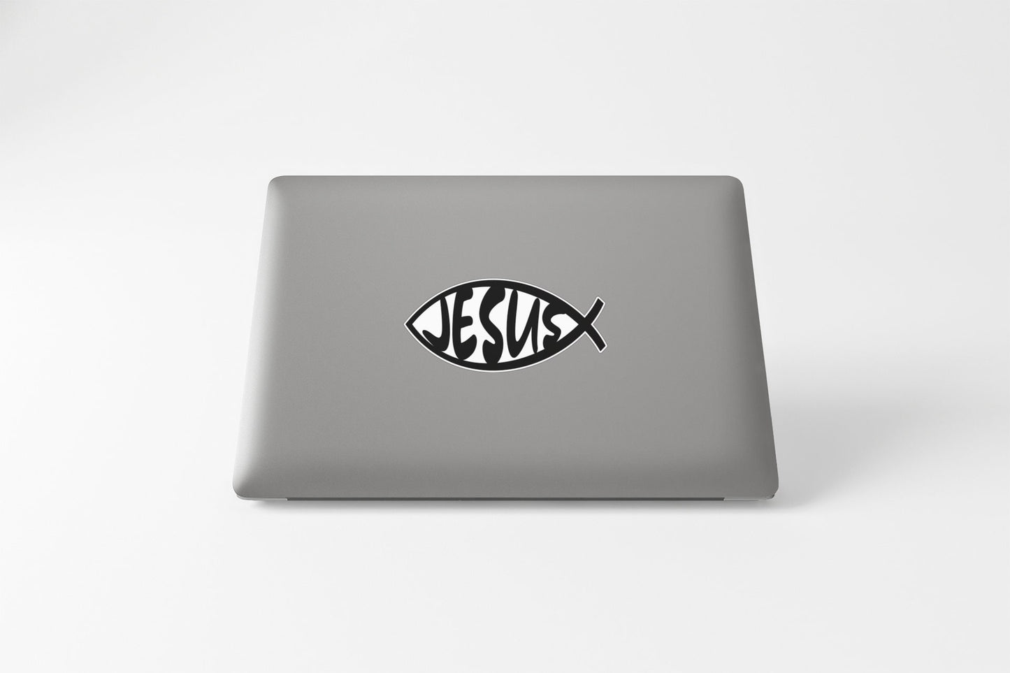 Christian Fish Ichthys Sticker Decal Vinyl Decal God Jesus Holy Spirit Bible Church Faith Love Peace Forgiveness