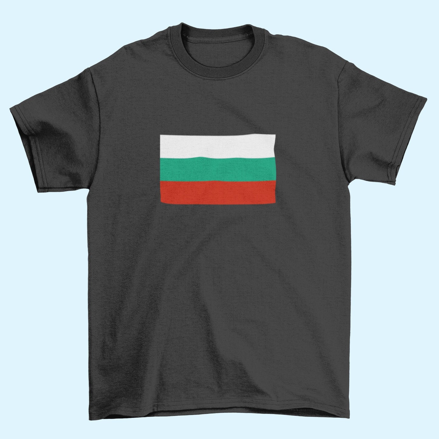 Bulgaria Flag Iron On Heat Transfer Vinyl HTV / Sofia / Republic of Bulgaria / Съединението прави силата / Bulgarian