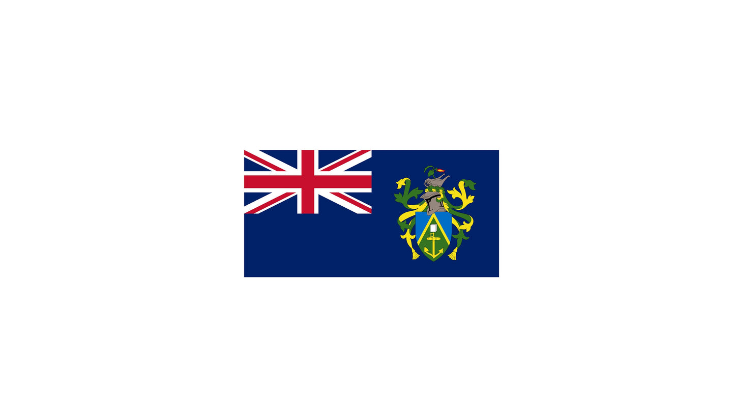 Pitcairn Islands Flag Sticker Decal