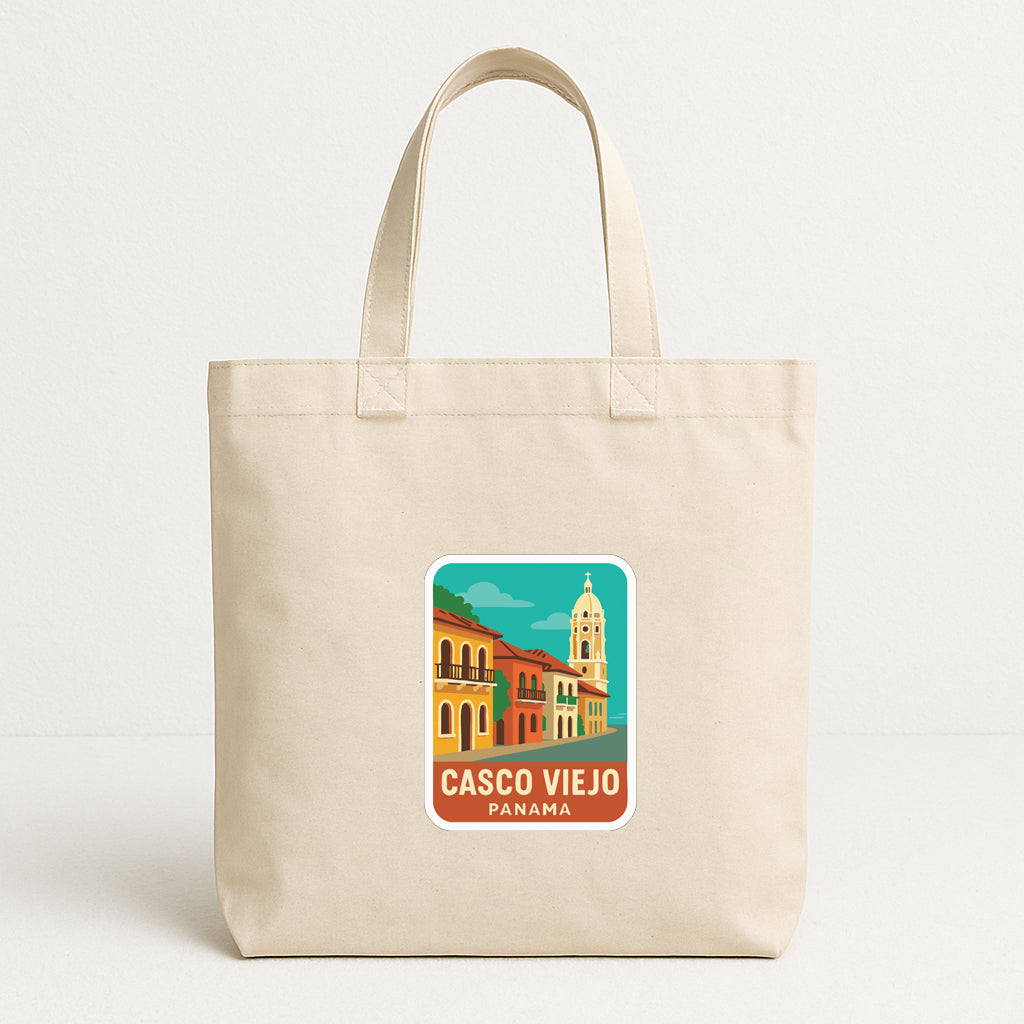Casco Viejo Panama Iron On Heat Transfer Vinyl HTV Die-Cut Symbolic Landmark