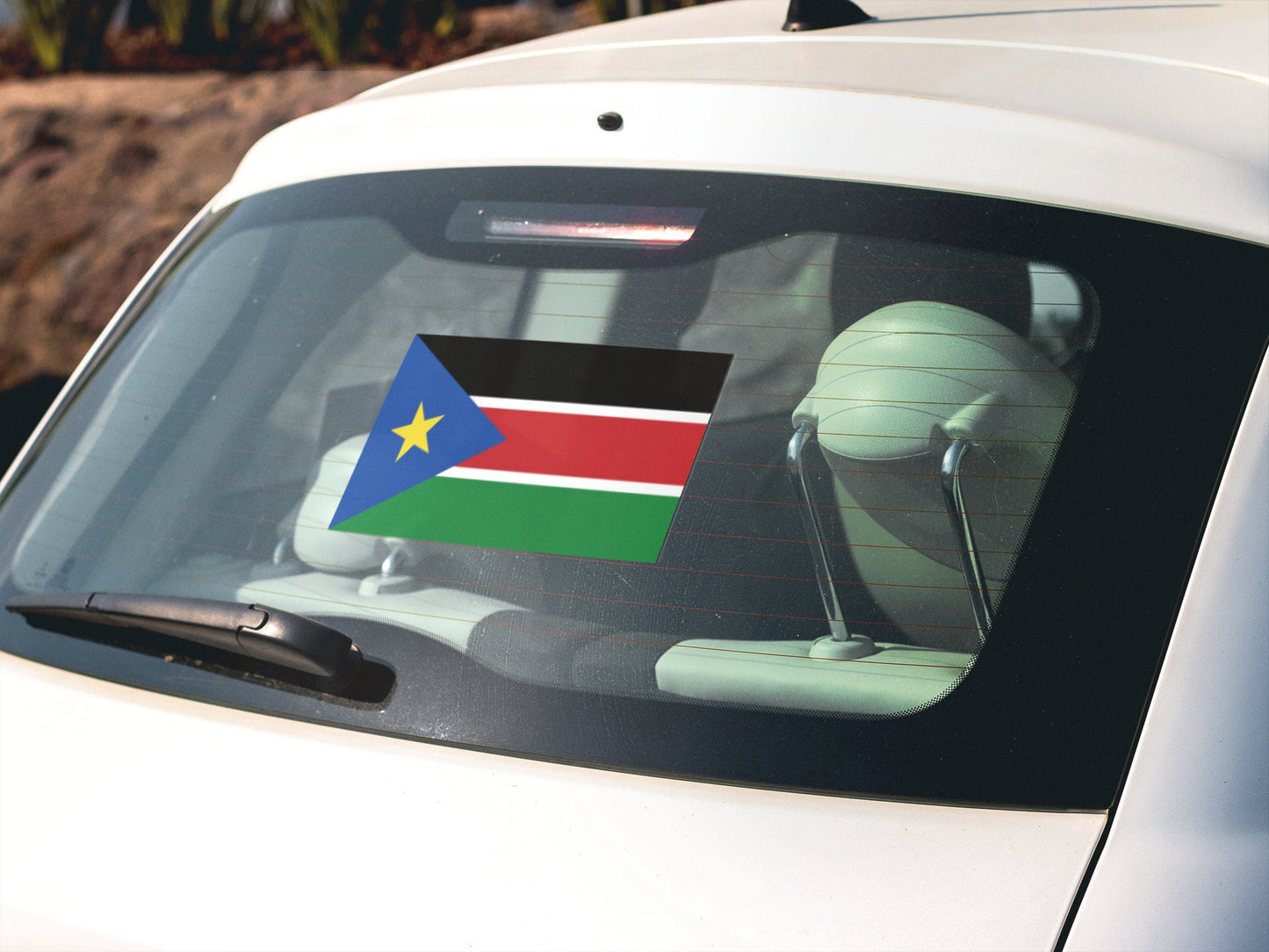 South Sudan Flag Sticker Decal