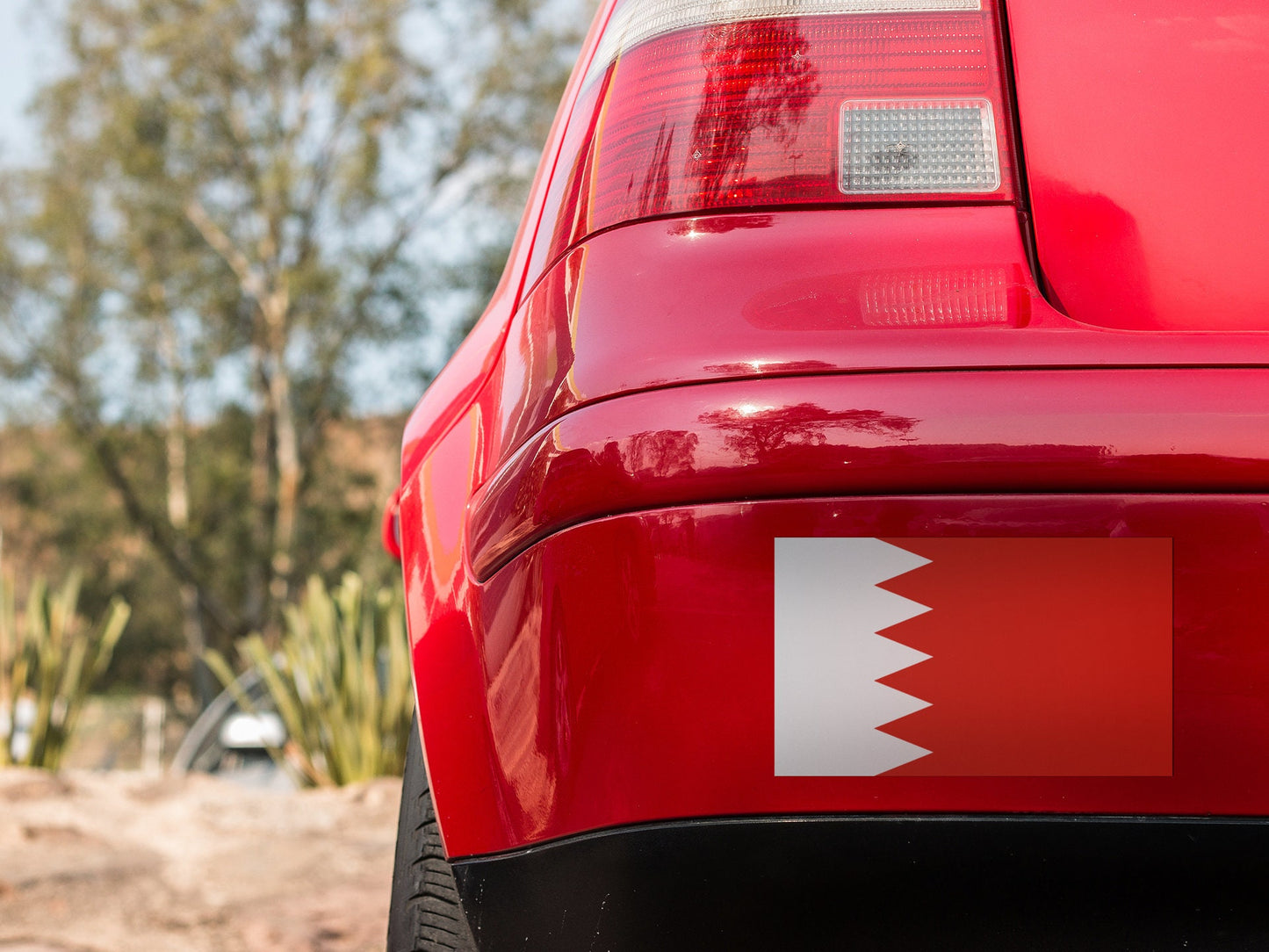 Bahrain Flag Sticker Decal