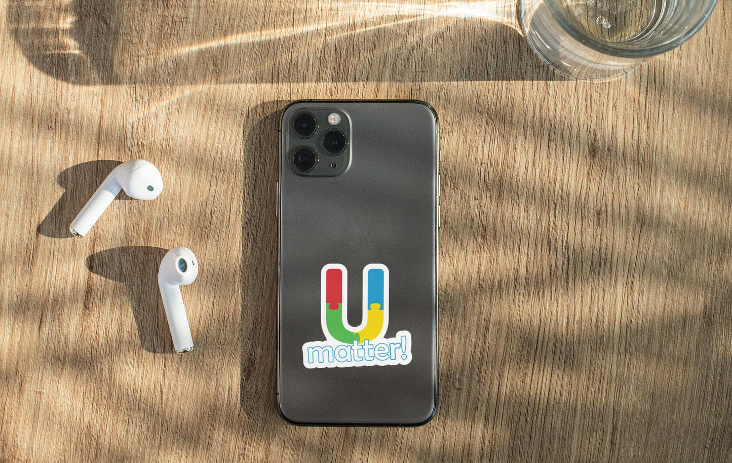 Autism Awareness U Matter! Sticker Decal / Autistic / Seeing the world differently  / Spectrum Disorder / Asperger's Syndrome /