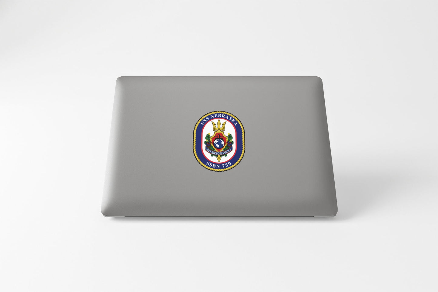 USS Nebraska SSBN-739 Badge Sticker Decal Ohio Class Ballistic Missile Submarine Car Sticker Bumper Sticker for Car Emblem