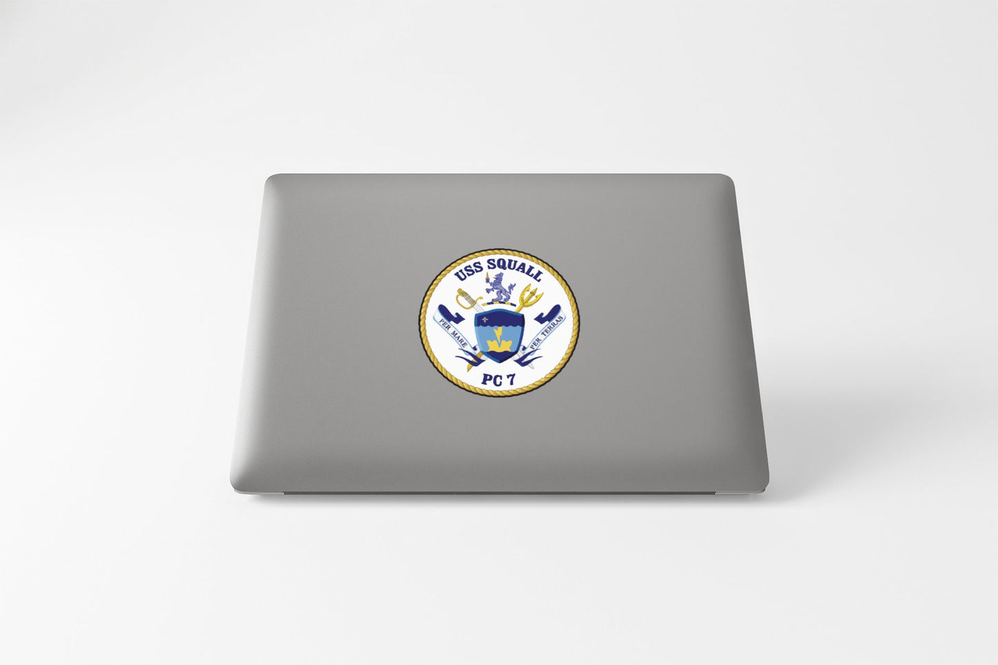 USS Squall PC-7 Badge Sticker Decal Cyclone Class Patrol boat Car Sticker Bumper Sticker for Car Emblem