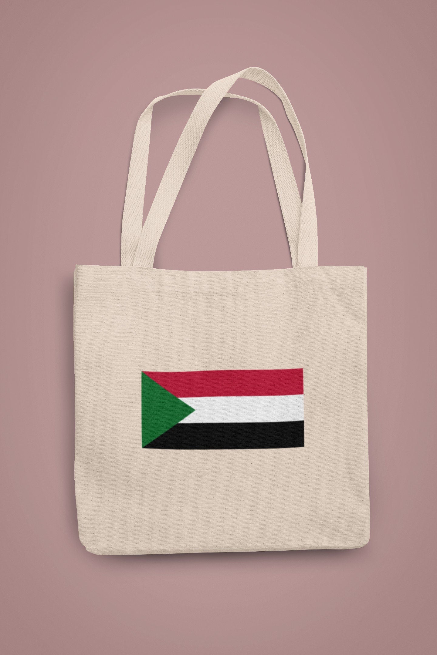 Sudan Flag Iron On Heat Transfer Vinyl HTV / Republic of the Sudan / North Sudan / Khartoum / Omdurman / Sudanese
