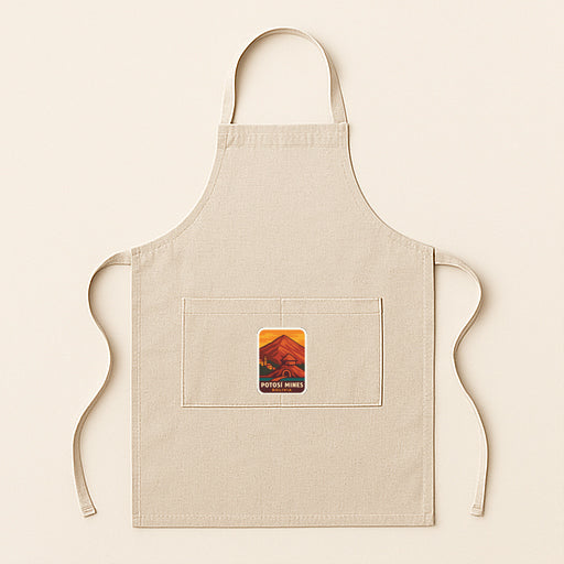 Potosí Mines Bolivia Iron On Heat Transfer Vinyl HTV Die-Cut Symbolic Landmark