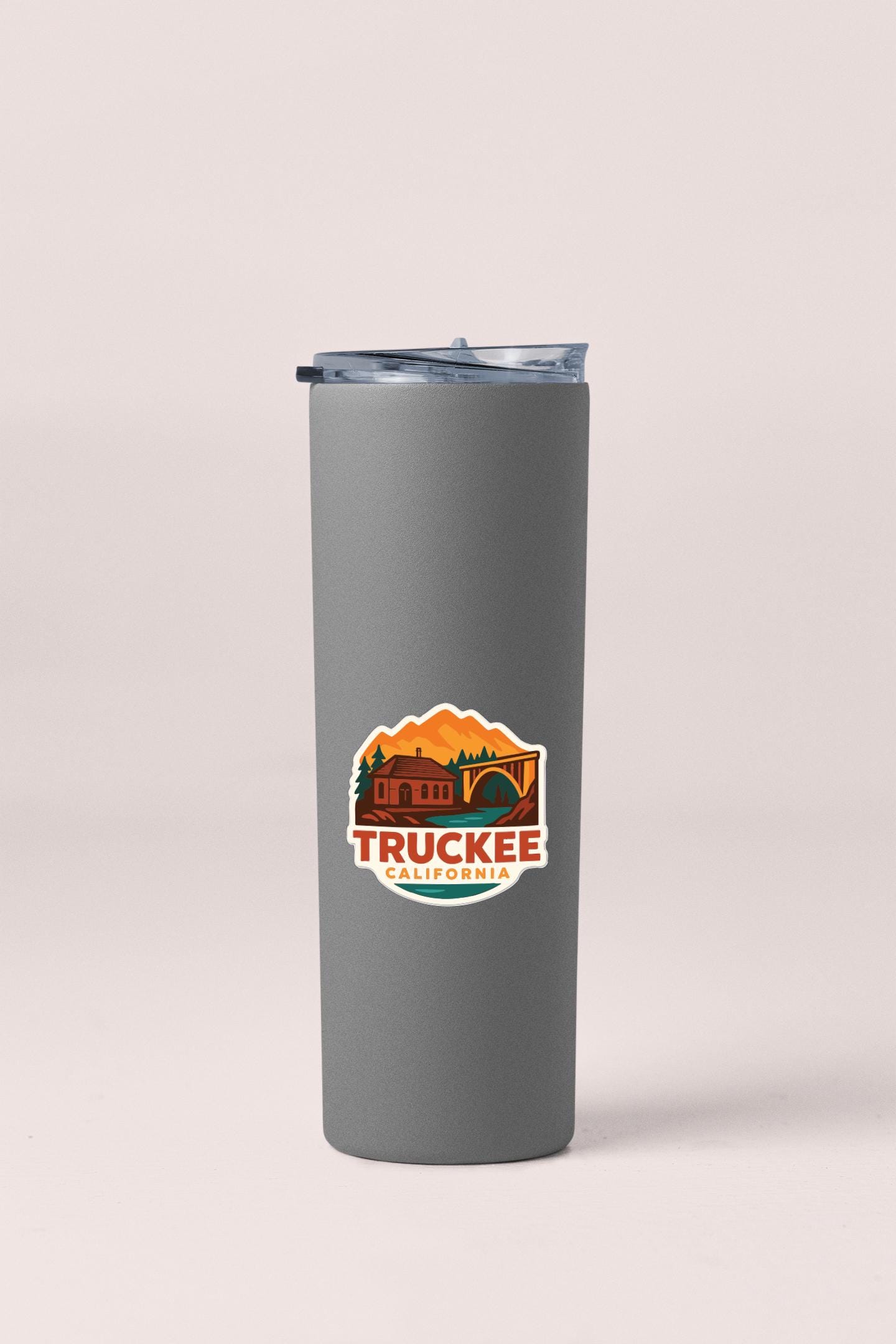 Truckee Sticker Decal Vinyl Die-Cut City Skyline Landmark Design