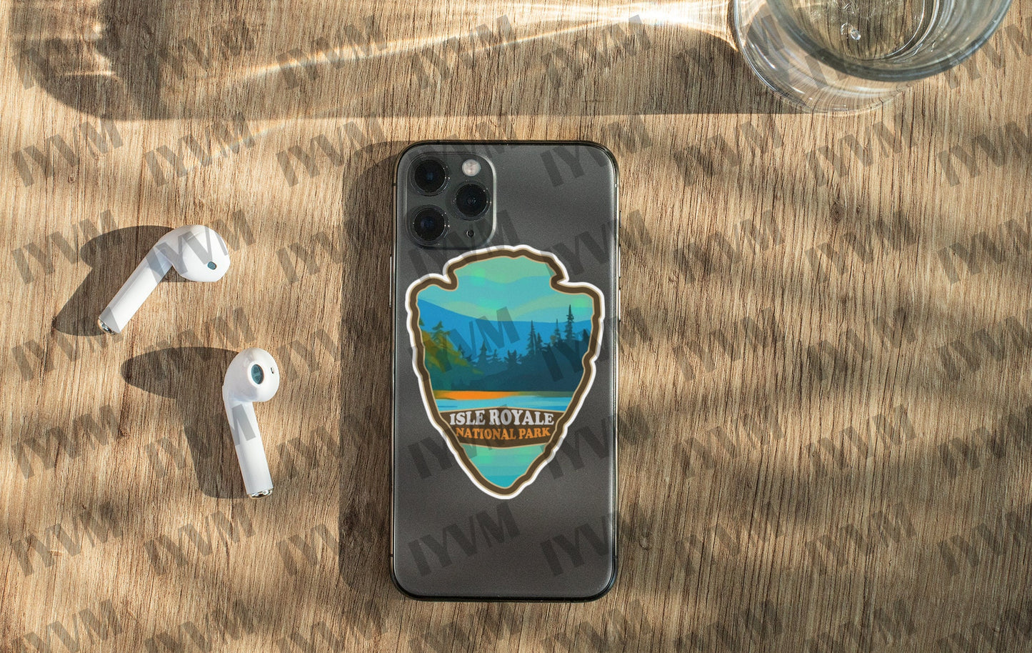 Isle Royale National Park Sticker Decal - US National Parks Series