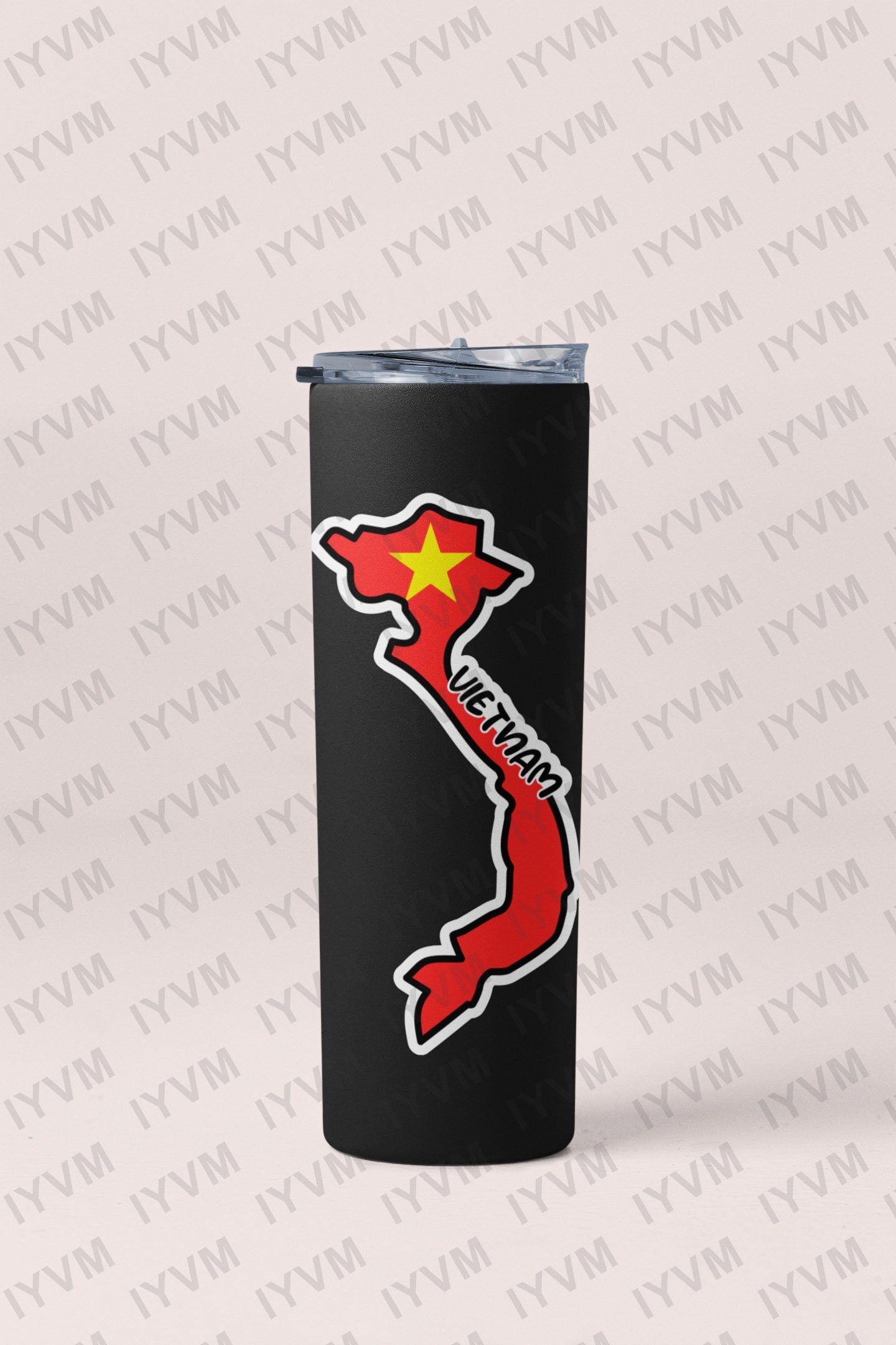Vietnam Map Flag Sticker Decal / Socialist Republic of Vietnam / Hanoi / Vietnamese